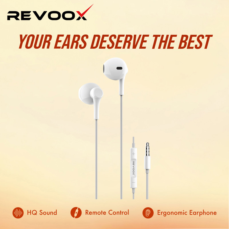 REVOOX Earphones Jack 3.5 mm RE-E08 – Image 2