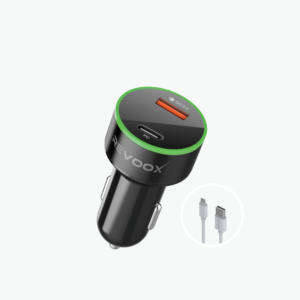 REVOOX Car Charger Type-C & USB 15W + Cable Micro RCC-PM01