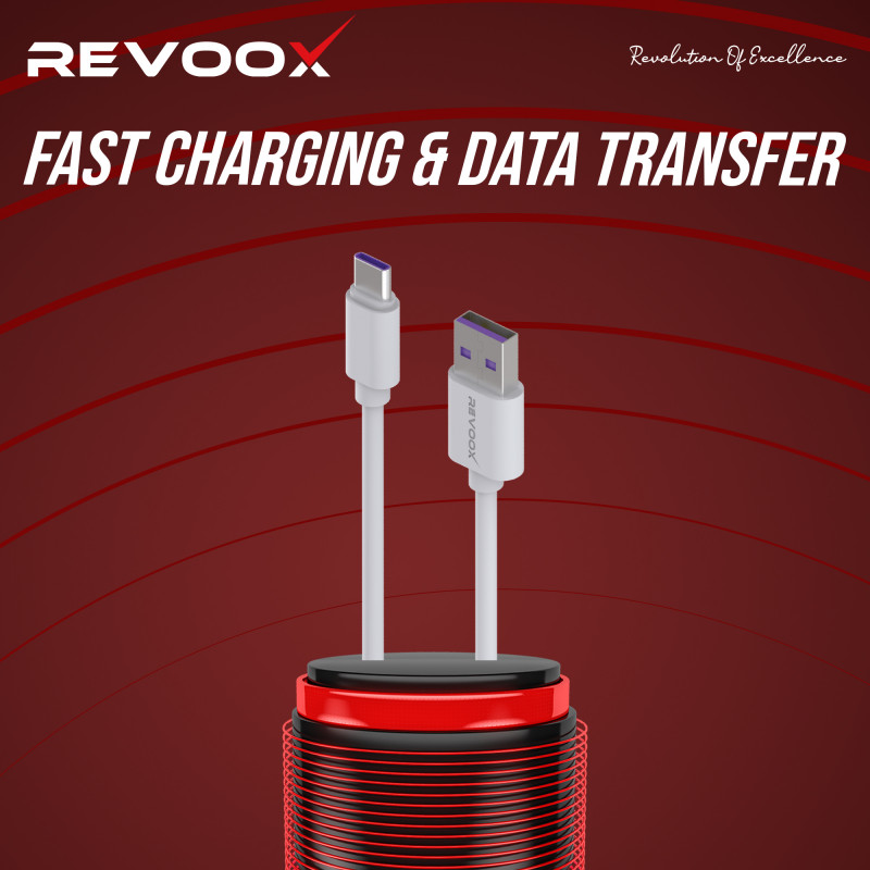 REVOOX Data Cable USB to Type-C 3A RDC-C03 – Image 2