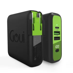 Goui Mbala Chargeur Sans Fil +Power Bank 8000 mAh Qi + Chargeur mural G-KITWIRELESS