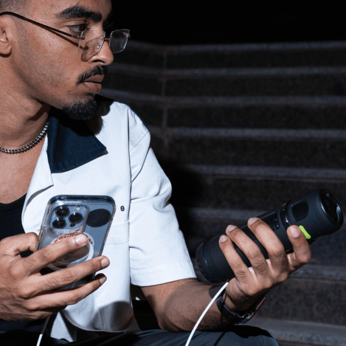 Goui Camp Lampe Outdoor – Enceinte Bluetooth et Power Bank 4400mAh – Image 2