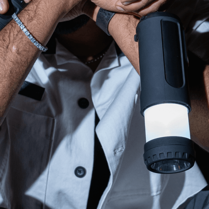 Goui Camp Lampe Outdoor – Enceinte Bluetooth et Power Bank 4400mAh – Image 3