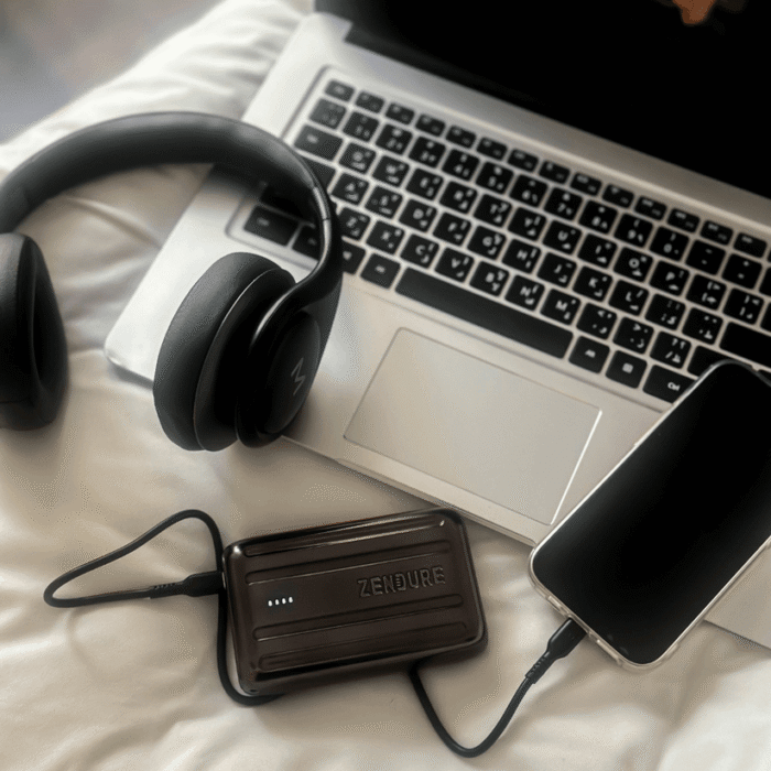 Maestro Cloud ANC Headset Noir – Casque sans fil noir ANC, Bluetooth 5.4, longévité de batterie 30h – Image 4