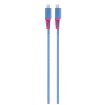 Goui Flex Câble Type C vers Type C (1,5 m) 60W - Bleu et Rose
