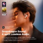 Écouteurs sans fil Soundpeats Air5 Pro – Bluetooth 5.4, Hi‑Res Audio LDAC, ANC jusqu’à 55 dB, 37h d’autonomie, 6 micros ENC pour appels clairs – Image 4