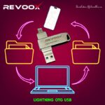 REVOOX Dual drive 3.2 USB Lightning OTG 128GB RO-UL02 – Image 2