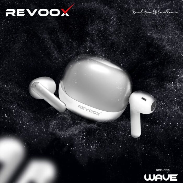 REVOOX Earphones Bluetooth WAVE RBE-P09 – Écouteurs sans fil sport avec tour de cou magnétique – Image 2