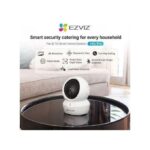 Caméra Ezviz de Surveillance Wi-Fi H6c Pro 2K – Vision panoramique – Image 2
