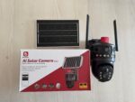 Caméra solaire extérieure BH‑Vision AI 2‑en‑1 6K Ultra HD 4G – PTZ, détection humaine, alertes & gyrophare dissuasif (Copy)