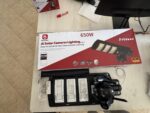 Projecteur solaire 650W avec caméra BH‑Vision 6K – AI Solar Camera + Lighting 2‑en‑1, détection humaine, éclairage puissant 