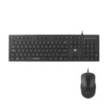 Revoox DUOFLEX RKM-W101 – Combo Clavier & Souris Filaire USB | Smartop.ma