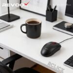 Revoox RCLICK RM-W100 – Souris Filaire USB Optique & Ergonomique – Image 3