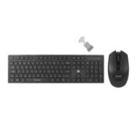 Revoox RKM-B201 – Clavier Sans Fil Membrane Silencieux, Bureau | Smartop.ma