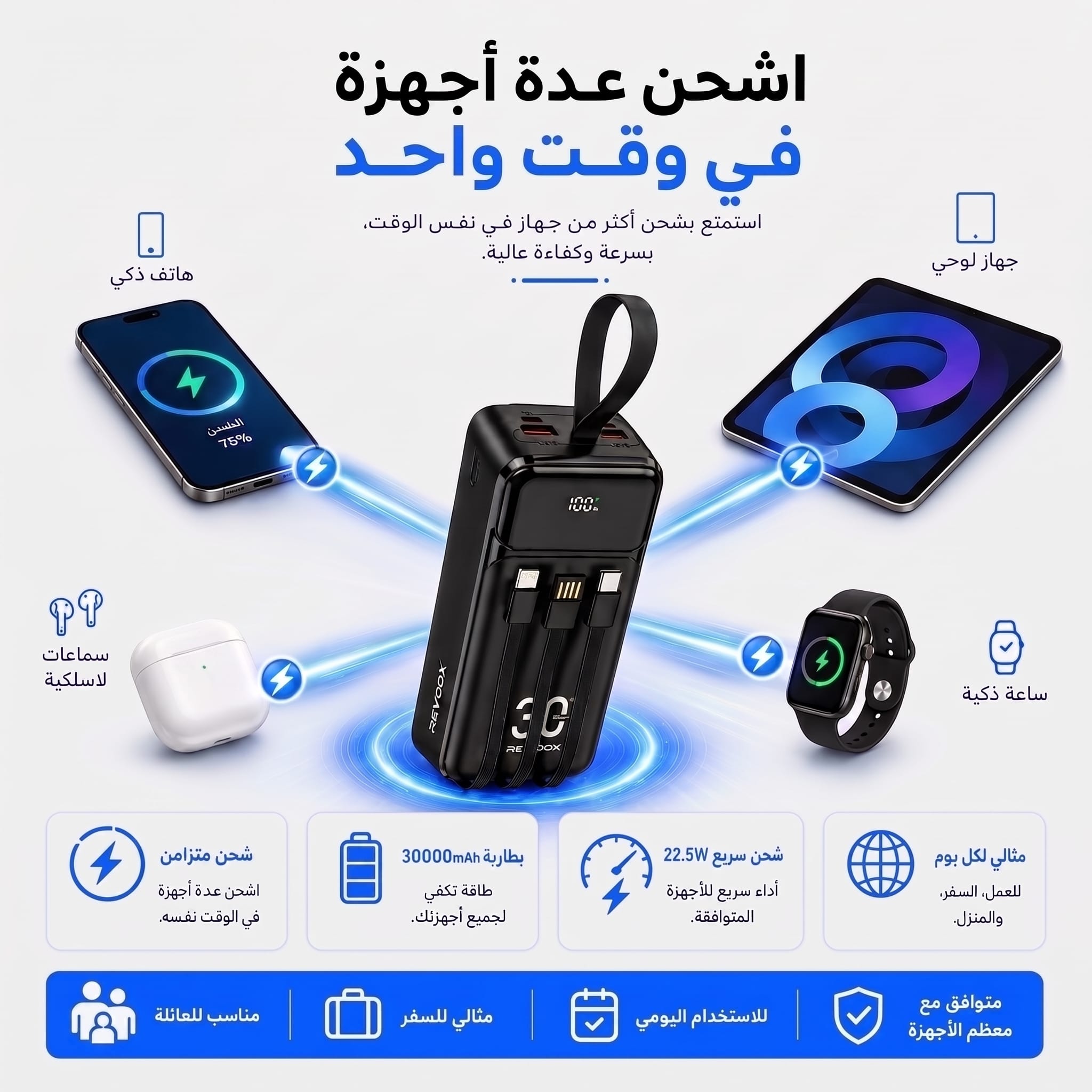 power bank 30 000 mAh