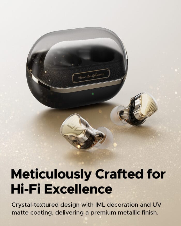 H3 Hybrid ANC Earbuds Snapdragon Sound LDAC Hi-Res 55dB – Image 3