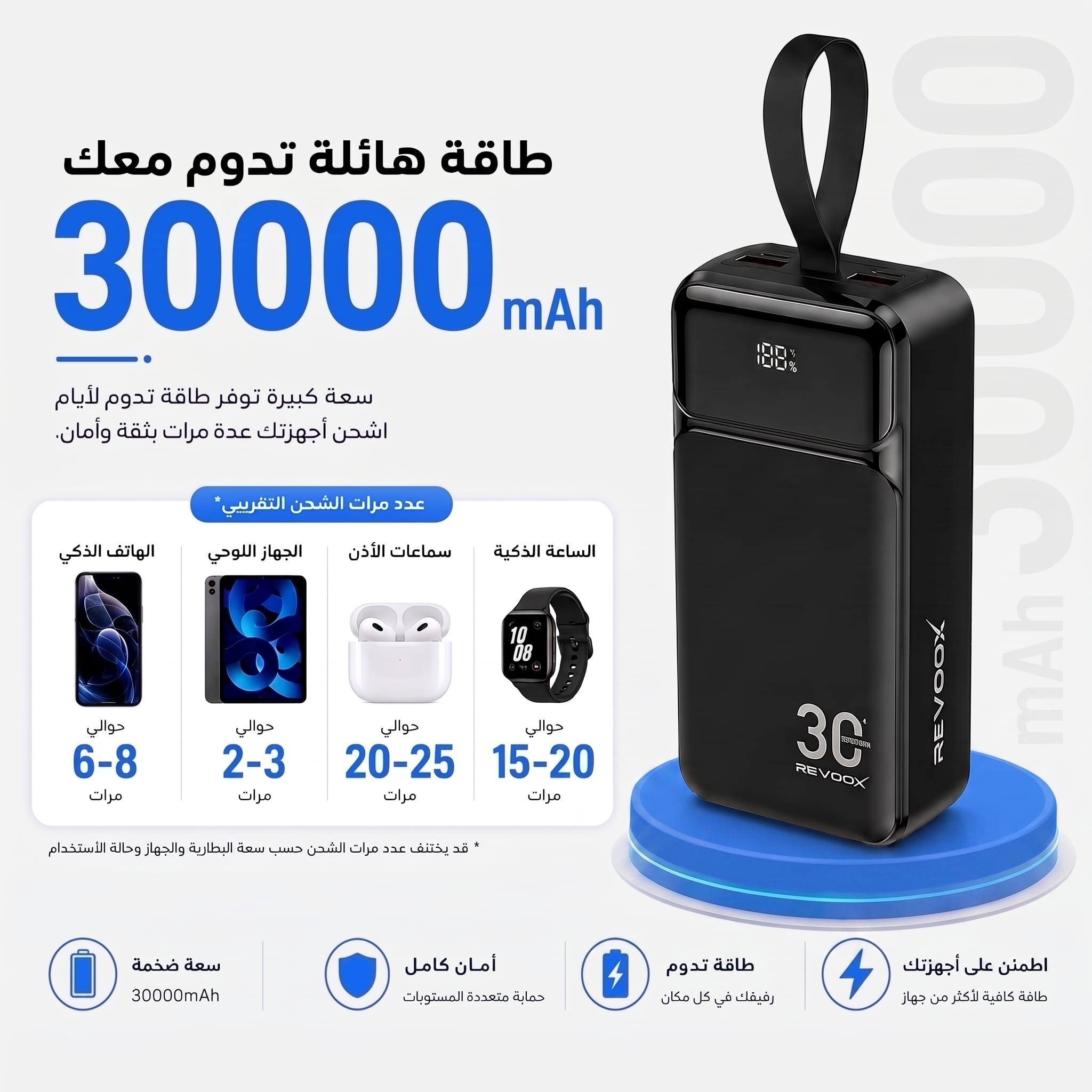 power bank 30 000 mAh