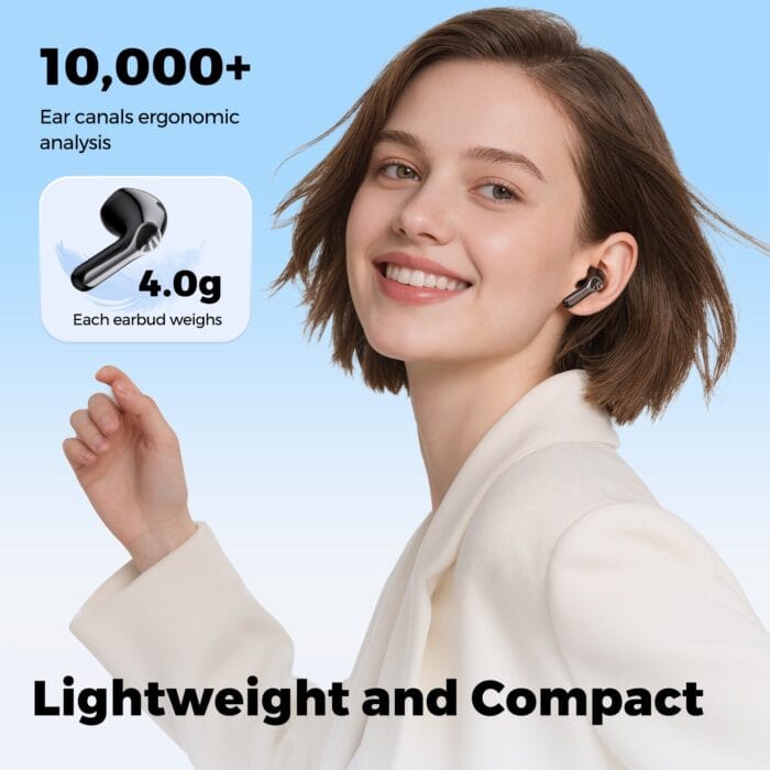 Air6 HS Earbuds Bluetooth 6.0 LDAC Hi-Res 45H – Image 5