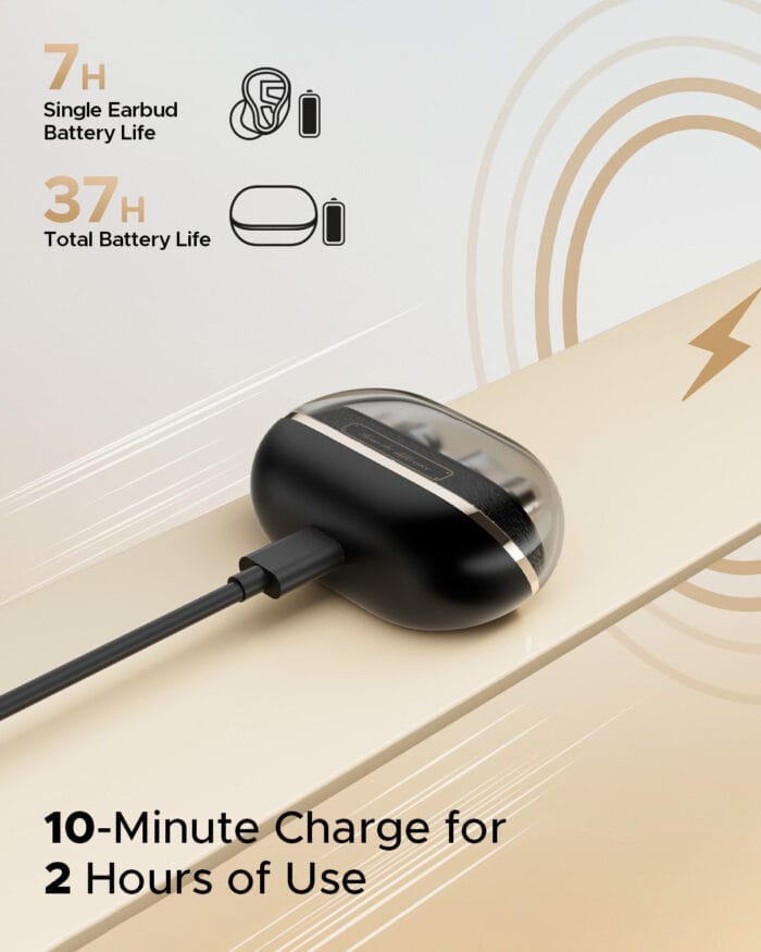 H3 Hybrid ANC Earbuds Snapdragon Sound LDAC Hi-Res 55dB – Image 5