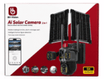 Caméra solaire intelligente BH-Vision 2-en-1 avec IA | Caméra de sécurité extérieure sans fil 6K Ultra HD – Image 2