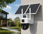 Caméra de sécurité intelligente extérieure et solaire BH-Vision | Caméra solaire sans fil 6K Ultra HD – Image 3