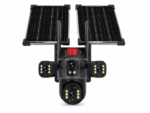 Caméra solaire intelligente BH-Vision 2-en-1 avec IA | Caméra de sécurité extérieure sans fil 6K Ultra HD