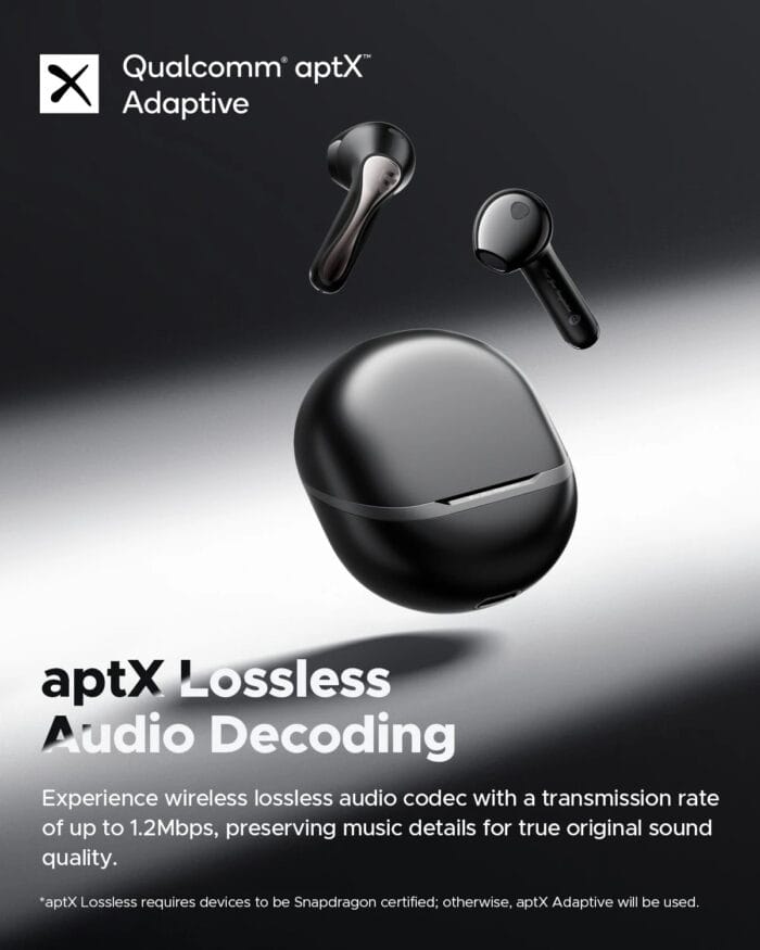 Air5 Hybrid ANC Earbuds Snapdragon Sound LDAC 45dB – Image 5