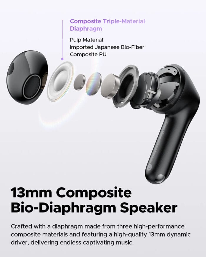 Air5 Hybrid ANC Earbuds Snapdragon Sound LDAC 45dB – Image 6