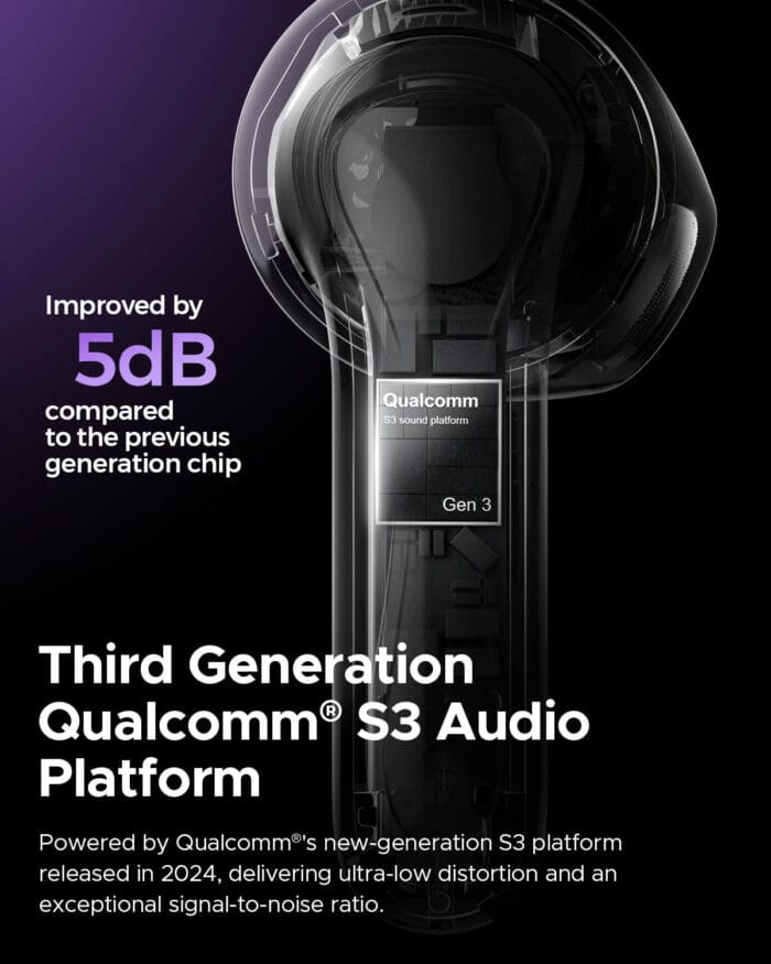 Air5 Hybrid ANC Earbuds Snapdragon Sound LDAC 45dB – Image 4