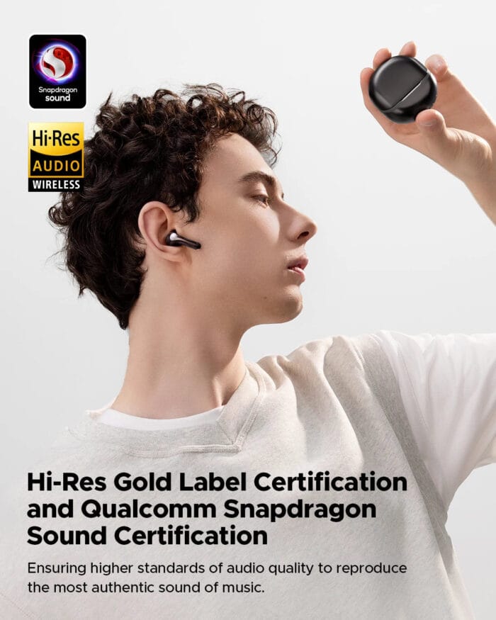 Air5 Hybrid ANC Earbuds Snapdragon Sound LDAC 45dB – Image 3