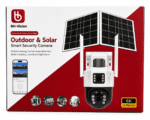 Caméra de sécurité intelligente extérieure et solaire BH-Vision | Caméra solaire sans fil 6K Ultra HD – Image 2