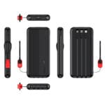 Power Bank Revoox RevoSpark 15W 10000mAh Câbles Intégrés – RPB-P099 – Image 4