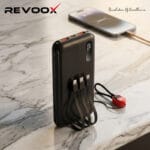 Power Bank Revoox RevoSpark 10000mAh Câbles Intégrés – RPB-P102 – Image 6