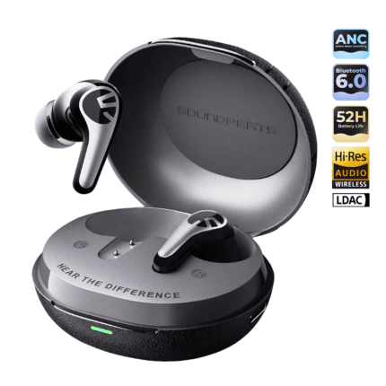 C30 Hybrid ANC Earbuds Bluetooth 6.0 LDAC 52dB 52H