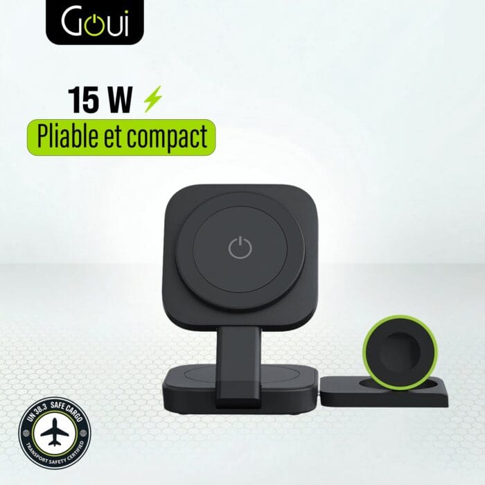 Goui BEND 3in1 chargeur sans fil pliable – Image 4